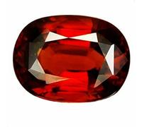 INDIA MADE 8.25 Ratti 7.42 Carat A+ Quality Natural Hessonite Garnet Gomed Loose Gemstone For Women'S And Men'S-B0D2P1ZXPG