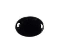 INDIA MADE 8.25 Ratti 7.55 Carat Natural Black Sulemani Hakik Lab Certificate Gemstone-B0DKC4K6P3