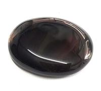 INDIA MADE 8.25 Ratti 7.55 Carat Sulemani Kala Hakik (Akik) Stone Rare & Oval Shape Gemstone-B0CZTFML1N