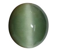 INDIA MADE 8.25 Ratti Natural Lehsuniya Birthstone I Original Certified Natural Cat Eye/Cat'S Eye/Ketu Precious Loose Gemstone Aaa Quality-B09QWZ944P