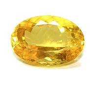 INDIA MADE 9.25 Ratti 8.25 Carat Sunela Stone Original Certified Natural Citrine Success Gemstone-B0DKBZYDFF