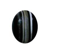 INDIA MADE 9.25 Ratti 8.75 Carat Sulemani Hakik Stone Original Certified Natural Black Akik Gemstone-B07P149757