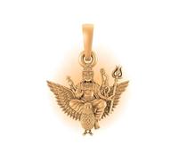INDIA MADE 925 Sterling Silver God Shani Dev Pendant Lord Shani Maharaj Locket for Men and Women AMZ93 Silver Artificial Sapphire
