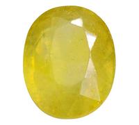 INDIA MADE Aaa++ Quality Yellow Sapphire Stone Mined Pukhraj Gemstone 7.25 Carat/Ct Certified Natural Gemstone-B0BMQ1NHM1