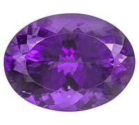INDIA MADE Amethyst Stone Original Certified 14.25 Ratti with Lab Report Certificate Natural Katela/Kathela/Jamunia Stone For Men & Women,Purple(Amethyst-Abhi-Rz-484)-B0BLVS4BDQ