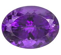 INDIA MADE Amethyst Stone Original Certified 8.25 Ratti with Lab Report Certificate Natural Katela/Kathela/Jamunia Stone For Men & Women-B0BR5MB8YR