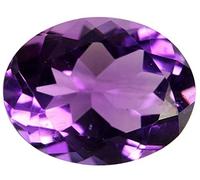 INDIA MADE Amethyst Stone Original Certified 9.25 Ratti with Lab Report Certificate Natural Katela/Kathela/Jamunia Stone For Men & Women,Purple(Amethyst-Abhi-Rz-376)-B0BR5P6L87