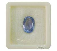 INDIA MADE Blue Sapphire Stone 4.25 Ratti-Gemstone Premium Quality Earth Mind Blue Sapphire (Neelam/Nilam) Loose Gemstone For Men & Women-B0CFTW7FR3
