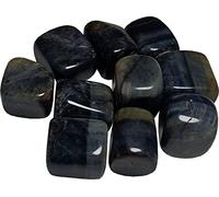 INDIA MADE Blue Tiger Eye Natural Blue Color Polished Tumble Stone (100 Gram)-B0BC4DD5R6