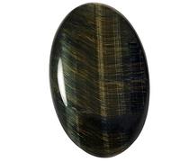 INDIA MADE Blue Tiger Eye Oval Natural Loose Gemstone 51.75Cts Ow31-B09BR4H3NZ