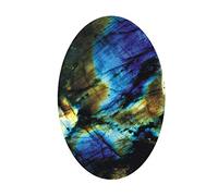 INDIA MADE Certified 9.25 Ratti 8.25 Crt Blue Labradorite Loose Gemstone Labradorite Stone-B0D2Y3M21N