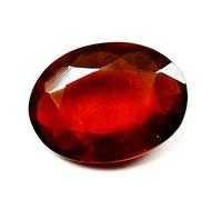 INDIA MADE Certified Real Hessonite Gemstone 2.25 To 9.25 Ratti Gomedh Oval Shape Astrology Rashi Ratan-B0BQF3FN2Z