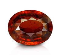 INDIA MADE Certified Unheated Untreatet 4.25 Ratti 3.00 Carat A+ Quality Natural Hessonite Garnet Gomed Loose Gemstone For Women'S And Men'S-B0C4HK8S9V