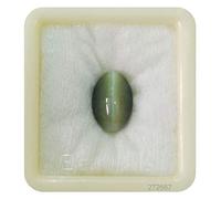 INDIA MADE Certified Unheated Untreatet 6.00 Carat A+ Quality Natural Cat Eyes Lehsunia Ketu Loose Gemstone For Women'S And Men'S-B09GBBW8N6