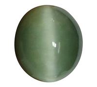 INDIA MADE Certified Unheated Untreatet 7.25 Ratti 6.00 Carat A+ Quality Natural Cat Eyes Lehsunia Ketu Loose Gemstone For Women'S And Men'S-B094DJ2Q7F