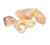 INDIA MADE Citrine Raw Rough 100 Gms Raw, Original Natural Chakra Metaphysical easing Crystal Gemstone Reiki easing And Vastu, Meditation, Protection, Energy, Good Luck Prosperity-B07FR8V98B
