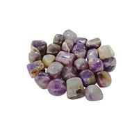 INDIA MADE Crystal Tumble Stones, Standard, Amethyst-100.0 Grams-B0CBSH4VH8