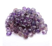 INDIA MADE Crystal Tumble Stones, Standard, Amethyst Point-B0CPBSWK7Y