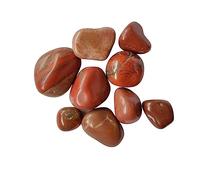 INDIA MADE Crystal Tumble Stones, Standard, Red-50.0 Grams-B0CBSK8CG5
