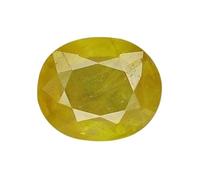 INDIA MADE Gems 2.25 Ratti Natural Pukhraj Yellow Sapphire Gemstone Ggtl Lab Certified Original Loose Gemstone-B0CC9RB3X7
