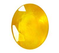 INDIA MADE Gems 3.25 Ratti/2.50 Carat I Astrological Value Yellow Sapphire Stone I Natural Lab-Certified Mined Super Quality Yellow Sapphire/Pukhraj I Loose Gemstone-B0BTM61FR1