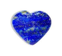 INDIA MADE Gems 4.25 Ratti Heart Safe Lajward Stone Original Natural Lapis Lazuli Gemstone,Lab Certified Loosegemstone,Jewelry Making Gemstone For Man Or Women-B0CQYVVP17, Silver, Created Sapphire