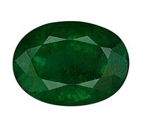INDIA MADE Gems 5.25 Ratti Emerald (Panna) Untreated Unheated Natural Quality 100% Aa++ Quality Gemstone by Lab Certified-B09B67B2FX