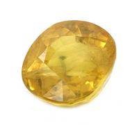 INDIA MADE Gems 6.25 Ratti / 5.00 Carat Ceyon Mined Quality Unheated Untreated Energized Natural Yellow Sapphire Stone I Pukhraj Birthstone I Precious Loose Gemstone by Lab Certified-B0CLSFKV13