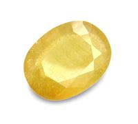 INDIA MADE Gems Original 5.32 Carat/6.25 Ratti Yellow Sapphire-Pukhraj Stone Unheated,Untreated,Quality Original Natural-B0CLKKYP1Z