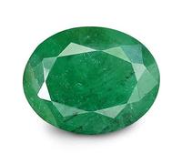 INDIA MADE Green 6.25 Ratti Emerald/Panna Loose Gemstone Unheated And Untreated Top Natural Gems For Astrological Purpose For Men And Women-B0BTCH5XV5