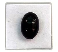 INDIA MADE Lab Certified 10.25 Ratti Black Sulemani Hakik Natural Haqiq Agate Haqiq Pack Of 1 Gemstone For Men And Women-B09YVGB5DG