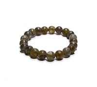 INDIA MADE Lab Certified Natural Labradorite For Strength easing Protection Lucky Peace (Size 10 Mm)-B091MSQG1B