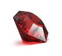 INDIA MADE Lab Certified Round Red American Zircon Gemstone 6.25 Ratti Jarkan Faceted Cut Loose Gemstone B0BVHRGT5J