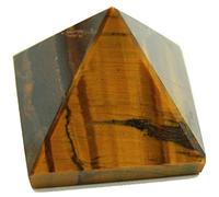INDIA MADE Lab Certified Tiger'S Eye Pyramid 20-30 Grams Gjspc Certified Astrological Semi Precious Gemstone Pyramid-B07KJCC57W