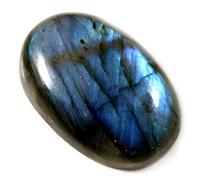 INDIA MADE Labradorite Blue Flashing Natural Gemstone Oval Loose 44.15Cts Ju71-B07XP87W4P