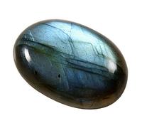 INDIA MADE Labradorite Blue Flashing Natural Gemstone Oval Loose 50.6Cts Ju64-B07XKTXZ7K