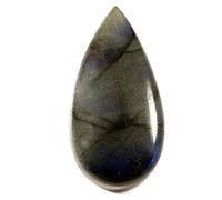 INDIA MADE Labradorite Blue Flashing Natural Gemstone Pear Loose 33.3Cts Ju39-B07XP3C4HL