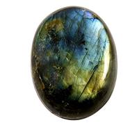 INDIA MADE Labradorite Oval Natural Gemstone Loose 64.85Cts Ku10-B0831JQ318
