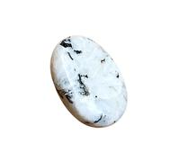 INDIA MADE Moonstone easing Crystal Palm Stone,For Harmony In Relations, Emotional Balance, Inner Peace And Chakra Alignment (Moonstone)-B0CR7NTMGX