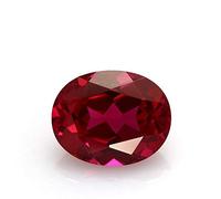 INDIA MADE Natural Aa++ Quality Burma Ruby Manik 8.25 Ratti Birthstone Stone Original Unheated Untreatet Earth Mind Certified Natural Loose Gemstone(Lab - Teseted)-B0C4H2D35H