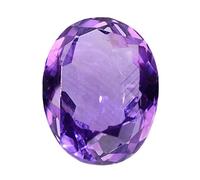 INDIA MADE Natural Amethyst Katela 7.00 Ratti Certified Astrological Loose Gemstone As Shown In Image-B07JMX9N7B