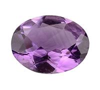 INDIA MADE Natural Amethyst Stone 9.25 Ratti / 8.25 Carat Lab-Certified Earth Mind Natural Katela/Kathela Rashi Ratna Loose Gemstone For Men & Women-B09DZ2LXDW