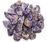 INDIA MADE Natural Amethyst Stone Rough Raw Stone For Reiki easing And Vastu Correction, Meditation, Protection, Courage, Strength And Increase Creativity1 Kilo-B08YNY72XP