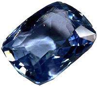 INDIA MADE Natural Blue Sapphire Stone 7.62 Carat Certified Blue Sapphire/Neelam Precious Loose Gemstone A+++ Quality-B0B5LPTBZ1