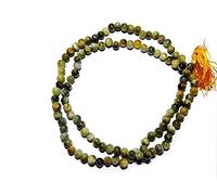 INDIA MADE Natural Cat S Eye Gemstone Mala-B09CMPTLYF