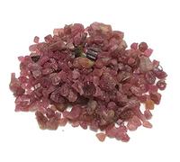 INDIA MADE Natural Energized Raw Rough Gemstone-Natural Pink Tourmaline Mini Chips Rough Raw Stone For Reiki easing Vastu Correction (100 Gram)-B09F6BXK2K