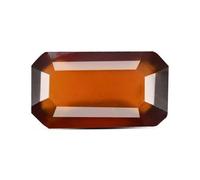 INDIA MADE Natural Gomed Stone 5.25 Ratti / 4.42 Carat Certified Hessonite Garnet A1+ Quality Gemstone-B0D2P1D2CC