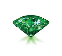 INDIA MADE Natural Green American Diamond December Birthstone Excellent Round Cut Ggtl Lab Certified Loose Gemstone Aaa+ Quality For Man Or Women (Stone Weight - 6.25 Ratti - 5.50 Carat)-B0CPVB6XGQ