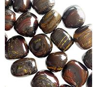 INDIA MADE Natural Iron Tiger Eye Gemstone Tumble Stone-B0C69MF3NS
