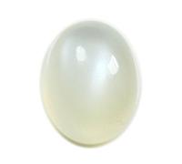 INDIA MADE Natural Moonstone Oval Chandrakanta Gemstone 7.6 Ratti 7 Carat Loose For Jewelry Making-B073B9WTCQ